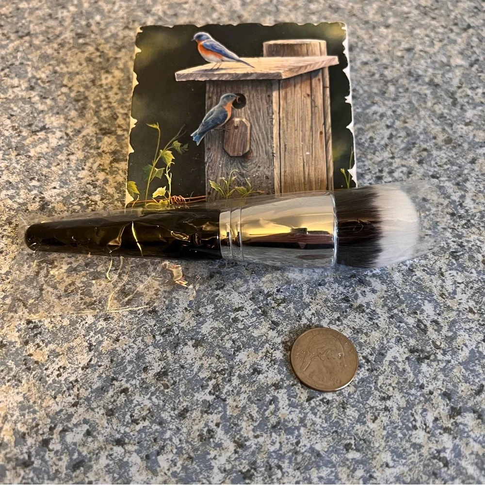 Mally Beauty Black Handle Foundation Full Face Make Up Brush